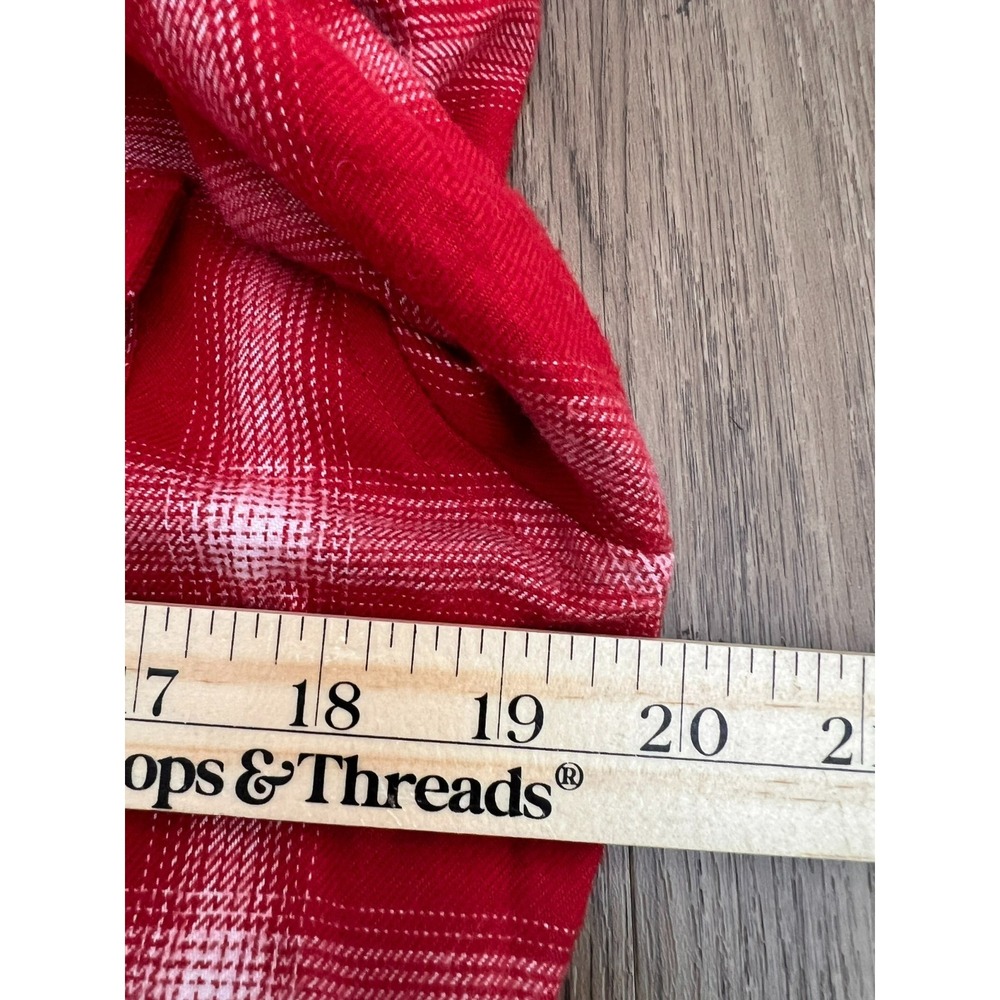 Dixxon Flannel Third Street Red Plaid Button Up Shirt M Workwear Streetwear - Picture 11 of 11
